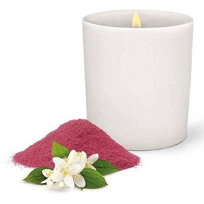200ml 300ml Round White Elegant Centerpiece Candle Holder Jar Container for Wedding Part Office Decor