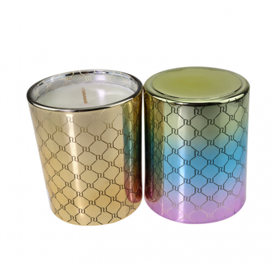Hot Selling Popular Fragrance Soy Wax Candle Customized Luxurious Perfume Glass Jar