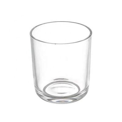 4oz 5oz 6oz 7oz 11oz 15oz Customization Logo Clear Glass Elegant Candle Holder Jar Vessel And Gift Box