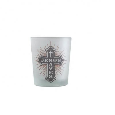 candle holder votive glass candle cylinder