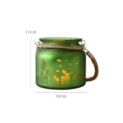 wholesale empty clear glass cylinder candle holder scented candle glass jar with lid