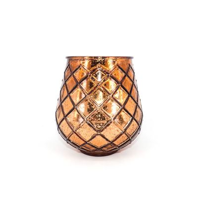 mercury colorful votive candle holder