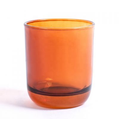 180ml 6oz custom candle jars with lids and tube packing for candle making