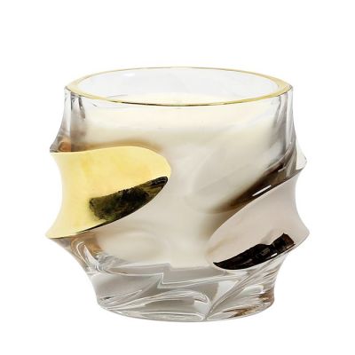 Popular Glass Candle Vessel Empty Candle Jar