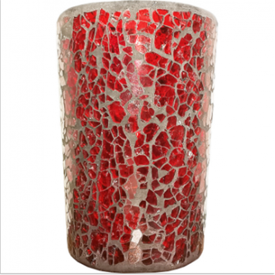 High Quality Decorative Glass Candle Jar With Lid Food Grade Glass Candle Jar