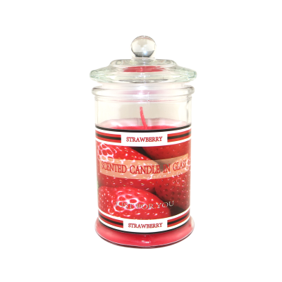 wholesale luxury custom logo glass candle jar in bulk
