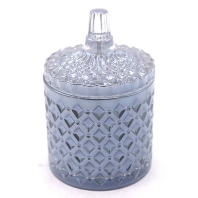 High Quality Glass Candle Jar Glass Candle Holder