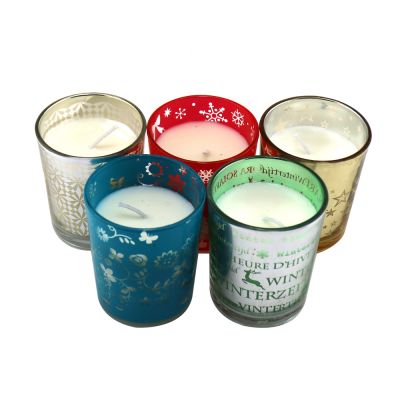 Luxury candle glass jar