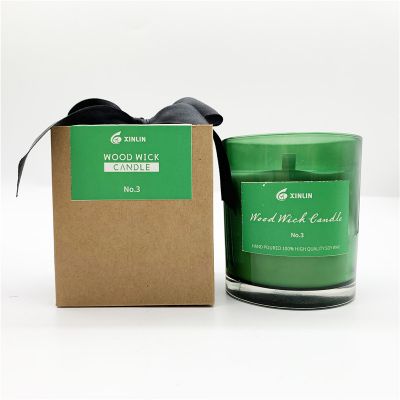 Wholesale Cheap Price Private Label Home Decor Glass Candle Jar