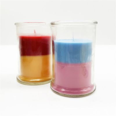 Wholesale Dome Glass Lid Glass Candle Jar Custom Logo