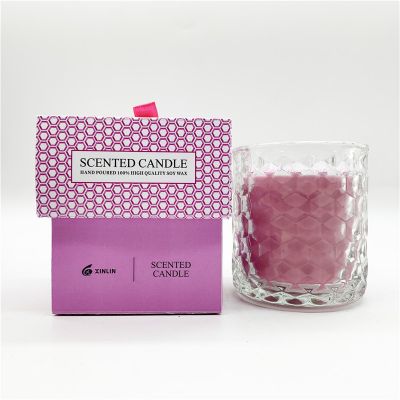 China Manufacturer Cheap Price Home Decor Glass Candle Jar