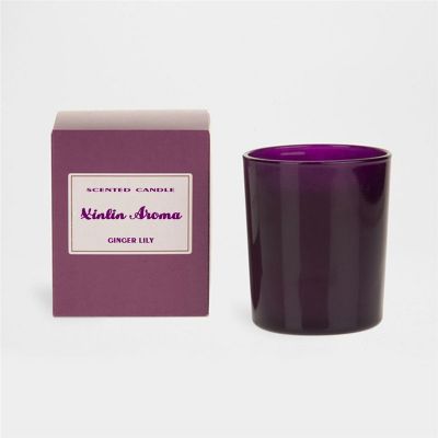 Luxury Glass Candle Jar For Home Decoration