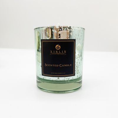 8oz Wholesale Custom Smokeless Luxury Decorative candle Glass Jar