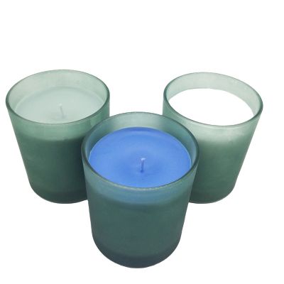 Factory custom cheap glass candle jar