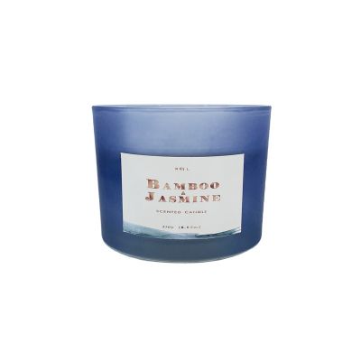 High Quality Clear Glass Candle Jar For Home decoration