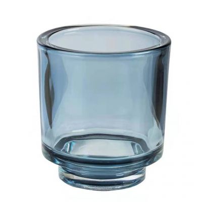 2021 hot sales custom glass candle jar for wedding and home decoration