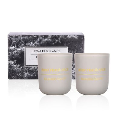 Factory wholesale glass candle jar
