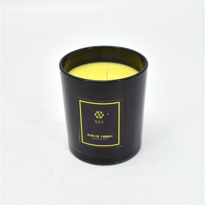 High quality cheaper glass jar glass candle jar for decoration