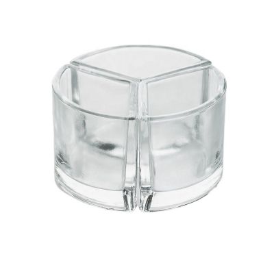 high quality glass candle holder candle jar for decoration