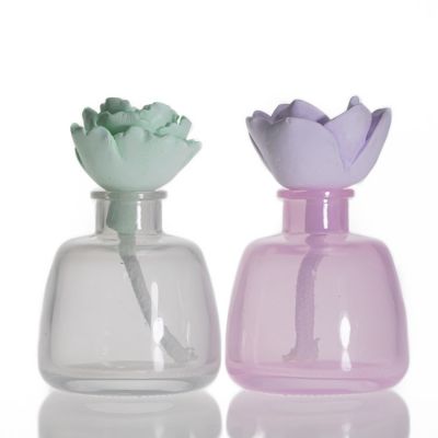 Half Round Shape Diffuser Bottle 100ml Bayonet Design Diffuser Empty Bottle