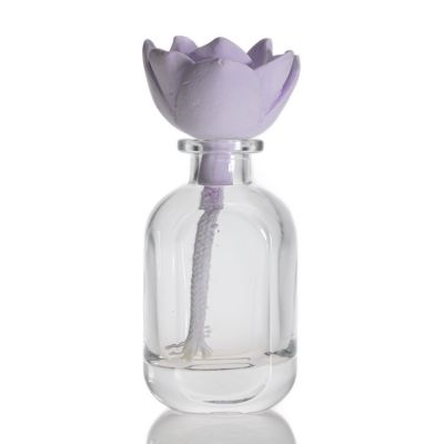 Crystal Glass Bottle Diffuser 50ml Fragrance Glass Bottles Empty