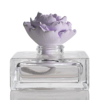 Support design crystal reed diffuser bottle 60ml oil fragrance bottle for home decor