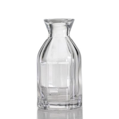 Crystal Glass Reed Diffuser Bottle 100ml Glass Vase For Gift