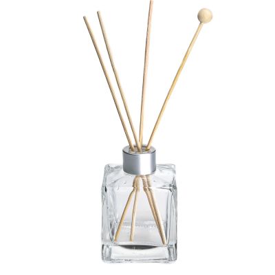 Square bottom design aroma diffuser bottle 250ml diffuser fragrance bottle