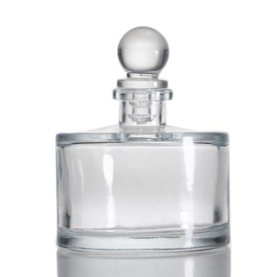 Cylinder Design Diffuser Empty Glass Bottle 100ml Fragrance Diffuser Bottles
