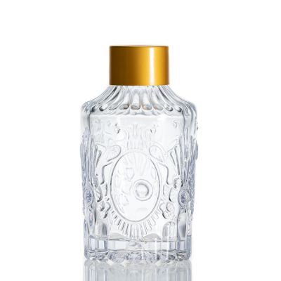 Screw Cap design Reed Diffuser Glass Bottle 100ml Hand Sanitizer Bottle For Travel