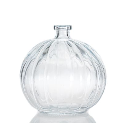 High Quality clear Empty Ball Shaped Perfume Bottles 450ml Large Flacon Perfume Diffuser Bottle Glass