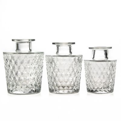Home decorative 100ml 150ml glass reeds diffuser bottle perfume bottle wholesale
