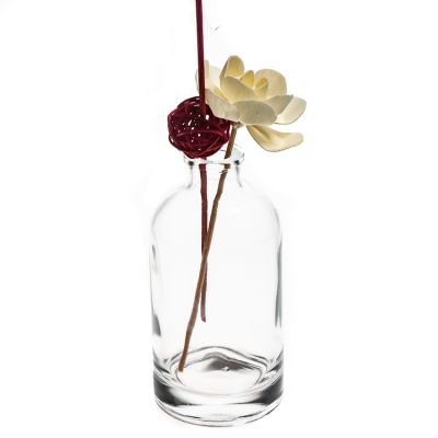 New Arrived 300ml Clear Empty Aroma Bottles 10oz Glass Reed Diffuser Bottle with Stopper