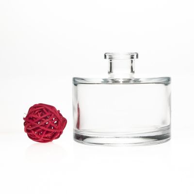 100ml cylindrical round glass diffuser bottle with cork