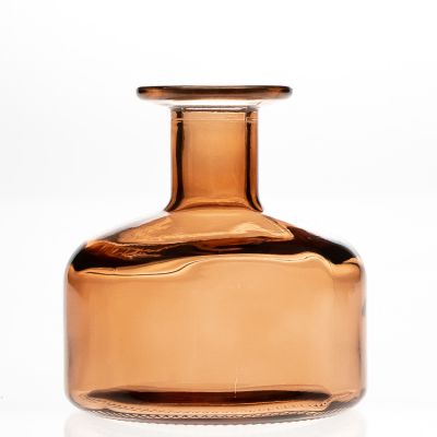 300ml colorful empty special shape reed aroma diffuser glass bottle