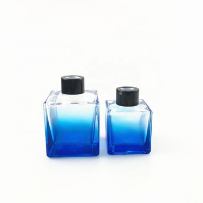 100ml 150ml home diffuser square glass reed diffuser bottle with screw top