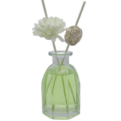 China Factory Supply Empty 150 Ml Clear Aroma Reed Diffuser Glass Bottles Personal Use