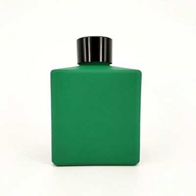 200 ml square empty car scent reed diffuser oil bottle suppliers with gift box