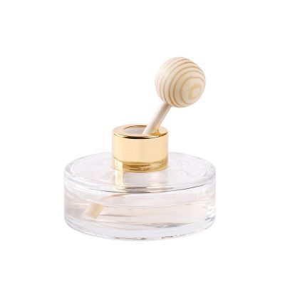 90ml clear car diffuser glass bottle aromatherapy diffuser glass bottle