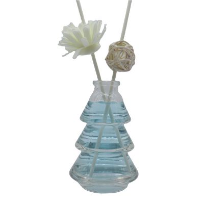 Reed Diffuser Decorative Reed Diffuser Glass Bottle With Caps Cosmetics Packing 85 ml