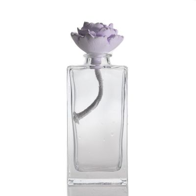 Wholesale Square Oil Scent Diffuser Bottle 150ml Aroma Bottle With Cap