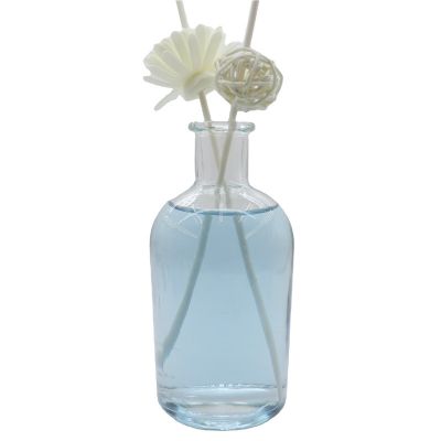 Big size round cheap 240 ml Bottled bottles empty reed Diffuser bottles packaging