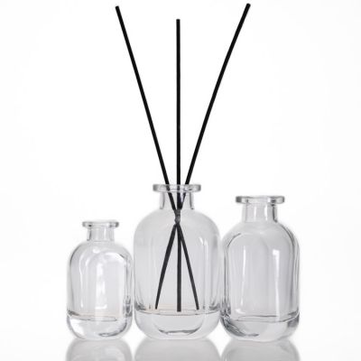 In Stock 50ml 100ml 150ml Empty Diffuser Bottle Glass Aroma Oil Bottle For Air Fresh