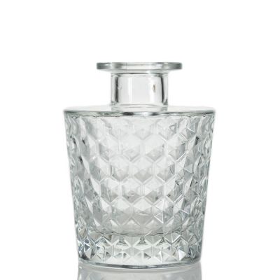 100ml glass bottle reed diffuser bottle crimp top