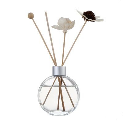 Custom Luxury Essential Oil Aromatherapy Aroma Diffuser Bottle Empty Amber Glass Reed Perfume Diffuser Bottle