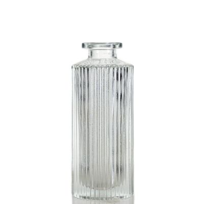 Custom Aroma Therapy Bottles Glass Clear Empty 150ml Diffuser Bottle Glass For Home Decor