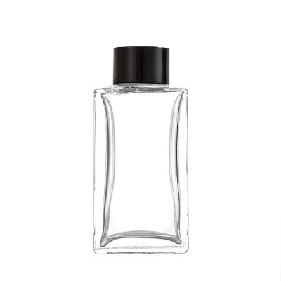 Aromatherapy Essential Oil Perfume Matte Black Empty 100ml Reed Diffuser Glass Bottle