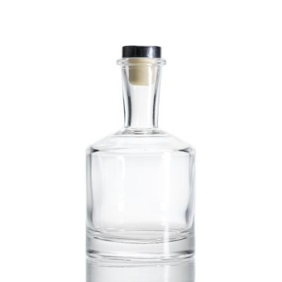 Wholesale Wine Package Glass Long Neck Round Clear Aroma Reed Diffuser Bottles