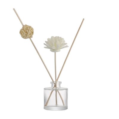 High quality empty square home 100 ml luxury diffuser glass bottle packaging