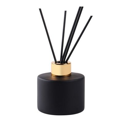 100ml and 200ml Black And White Aroma Reed Diffuser Bottle Glass Bottle Decorative Reed Diffuser
